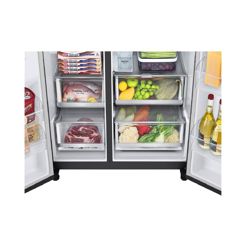 LG Refrigerator KNOCK KNOCK 674L GS-X6354MC - Image 3