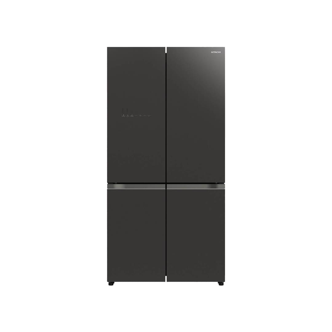 1 (3) Hitachi Refrigerator R-WB700VPB2 (GBK) - Image 1